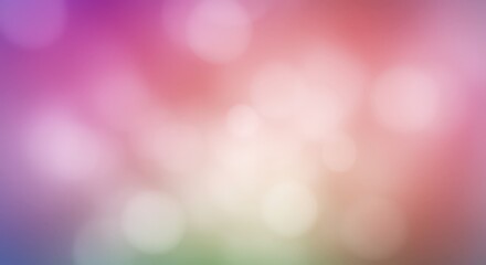 Poster - Abstract blurred background with pink and purple bokeh effect. Dreamy soft gradient texture for design projects, Valentine's day cards, wedding invitations and romantic concepts.