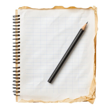Graph Paper isolated on white background