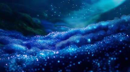 Poster - A breathtaking underwater kingdom filled with glowing corals.