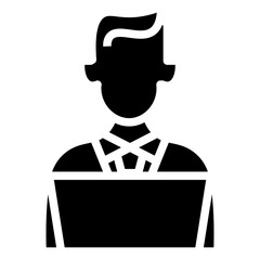 Poster - employee icon