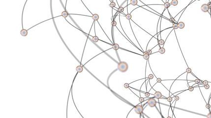 Poster - Abstract Network Connection Concept