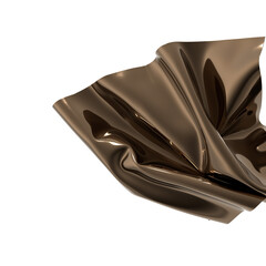 Poster - Abstract Bronze Fabric