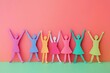 © Imagentive - Colorful Paper Women Celebrating Sisterhood7