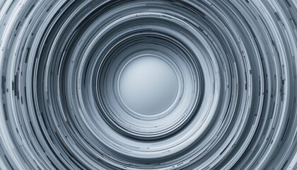 Poster - Dynamic circular motion abstract design studio digital art minimalist close-up view futuristic concept