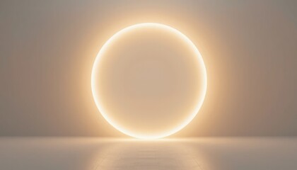 Poster - Captivating sunrise action serene studio environment digital artwork minimalist concept inspirational viewpoint