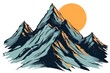 © Rawpixel.com - Mountain vector cartoon outdoors volcano nature.