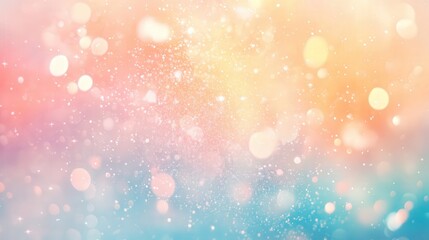 Poster - holographic blurred grainy gradient, showcasing a lo-fi digital noise effect with multicolor retro patterns.