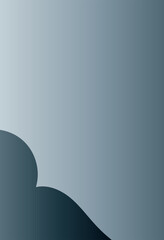 Leinwandbilder - Geometric shape. Color gradient. Noise grain. Business, technology. Design. Minimal.