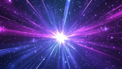 Wall Mural - abstract space background