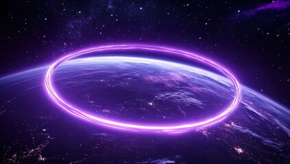 Wall Mural - earth and sun