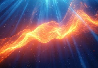 Wall Mural - abstract space background