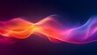 © virza - An abstract image of glowing lines with varying vibrant colors