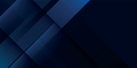 Poster - Blue abstract on dark background modern blue gradient
