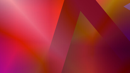 Leinwandbilder - Abstract dark red and red tech geometric background. Modern futuristic background