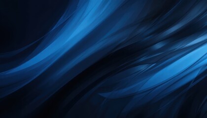 Fototapete - Abstract Blue Swirling Motion Dynamic Dark Blue and Light Blue Hues Background Image