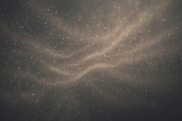 Poster - Golden particles swirling and flowing smoothly on a dark background, creating an abstract and elegant motion graphic, perfect for a festive or luxurious project