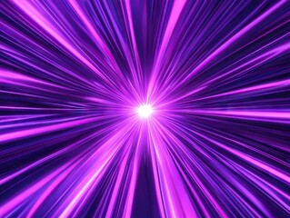 Aufkleber - Dynamic light burst event in abstract space digital art vibrant colors cosmic environment visual concept