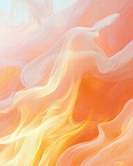 Poster - Abstract Flowing Light and Color, Soft Pastel Tones, Artistic Backgrounds for Design Projects