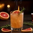 © Boban - Rosemary-Infused Grapefruit Paloma with Smoked Glass