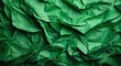 © Олег Мальшаков - Crumpled green wrapping paper forms abstract textured background