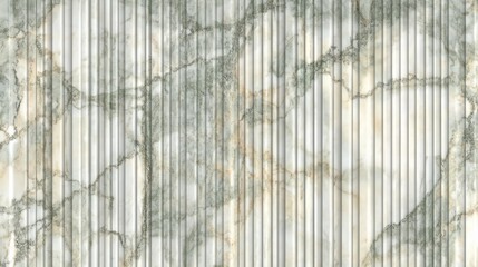 Poster - Polished marble surface featuring vertical striations, conveying refined elegance and timeless sophistication for high end architectural and design applications