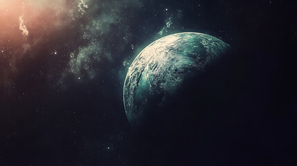 Wall Mural - planet earth appearing from space
