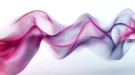 Poster - Abstract liquid shapes forming a futuristic banner on white background white minimalist modern simple trendy technology particles lines mesh, defocused texture header poster banner landing page