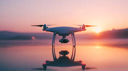 Poster - Drone on light background