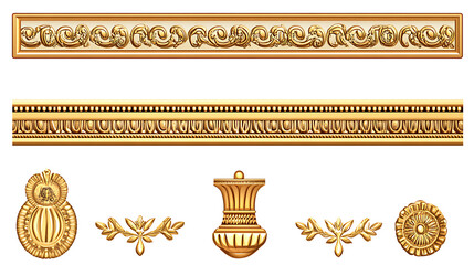 Aufkleber - Egyptian game borders
