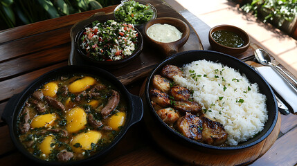 Poster - Very tasty brazilian dinner