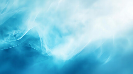 Fototapete - Blue white pastel gradient background smooth light blue abstract grainy poster banner backdrop