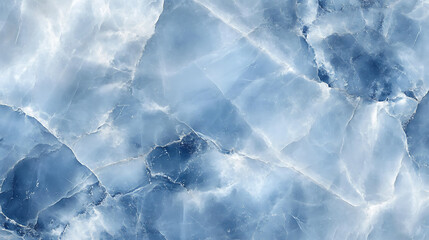 Poster - Natural blue marble texture background
