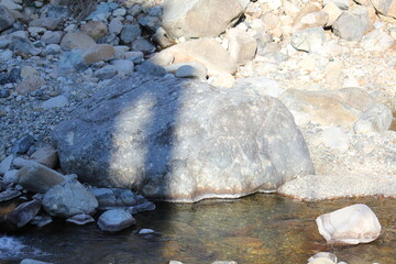 Wall Mural - Image of pretty rocks on the Daecheongcheon River Trail