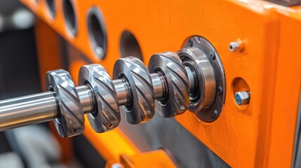 Poster - A close-up of a clutch-controlled drill setting, adjusting torque for precision drilling.