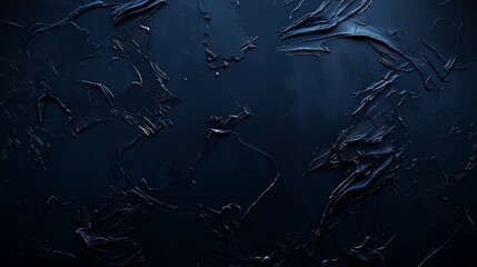 Poster - Moody Navy Blue Background with Shadowed Edges and Texture Details