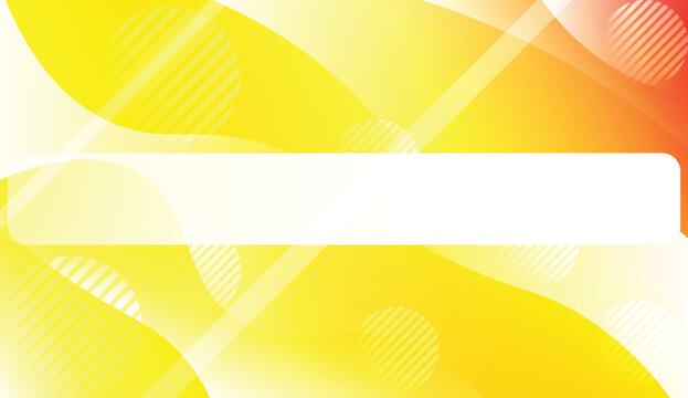 Template Background With Wave Geometric Shape, Lines, Circle. For Design, Presentation, Business. Vector Illustration