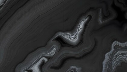 Wall Mural - abstract black and white background with wavy lines