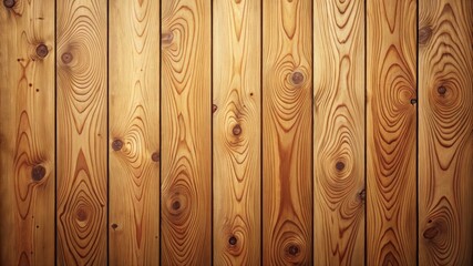 Poster - Wooden planks with intricate grain patterns create a warm, natural texture, ideal for backgrounds or design elements.