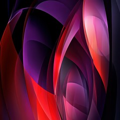 Poster - Abstract background with smooth shapes
