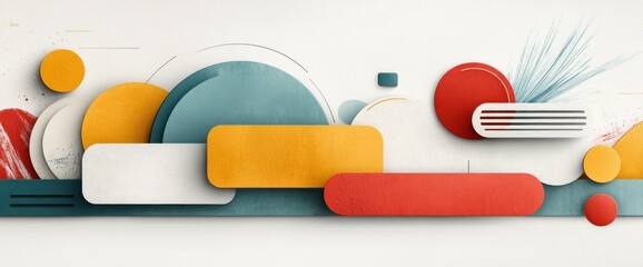 Poster - Abstract Geometric Shapes