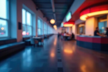 Wall Mural - Abstract blurred backdrop, ideal for product displays, template, visual