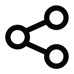 Poster - share vector icon
