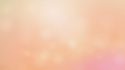 Wall Mural - gentle blurry background with soft peach, orange, and pink colors. smooth gradient effect creating a