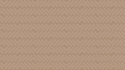 Poster - Seamless pattern of light orange or beige diagonal geometric shapes on brownish orange background. Abstract high resolution full frame simple background with copy space.