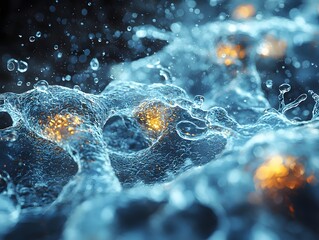 Poster - Microscopic of wastewater particles
