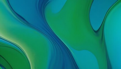 Aufkleber - Blue and green abstract background,smooth, abstract, illustration, shape, blue, design, background, colours, defocused, digitally, generated, gradient, horizontal, image, luxury, 34