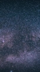 Wall Mural - Glowing Night Starry Sky With Glowing Stars. Bright Glow Of Sky Stars And Milky Way Galaxy. . Natural Background Backdrop