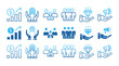 © SARMANICON - USP icon set with multiple style unique sale proportion with icon of unique, sale, consumer, benefits, branding, and marketing