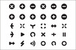 © vector - Flat Interface Icons Pack – Modern UI Vector Silhouette SetMinimalist UI Icons – Essential Flat Vector Icon CollectionWeb & App Interface Icons – Clean Flat Design Vector PackSilhouette UI Icons