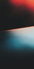 Wall Mural - abstract gradient light reflection on smooth surface with vibrant red and blue hues
